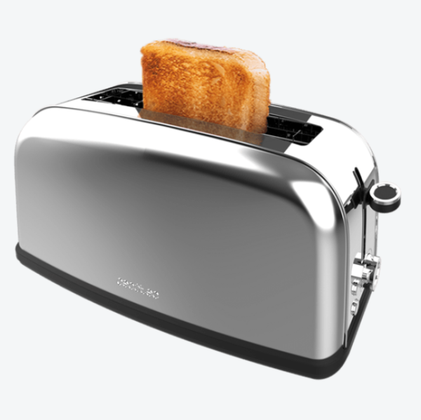 TOSTADOR PAN CECOTEC 1 RANURA INOX GRANDE